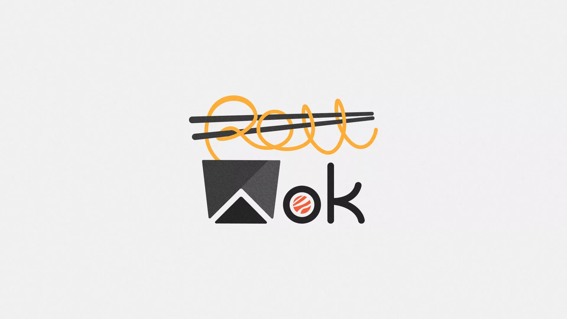 Разработка логотипа в Судогде для суши-бара «Roll Wok Club» Разработка логотипа в Судогде для суши-бара «Roll Wok Club»